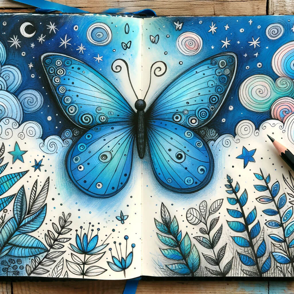 Blue Butterfly Moth Stock Illustrations – 23,617 Blue Butterfly Moth Stock  Illustrations, Vectors & Clipart - Dreamstime