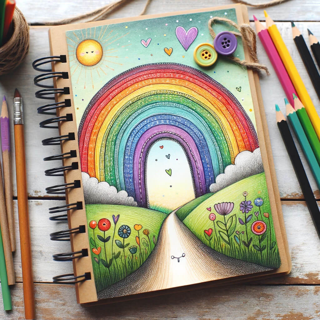 Creative And Simple Color Pencil Drawings Ideas | Color pencil drawing, Colorful  drawings, Color pencil sketch