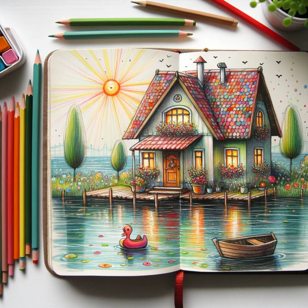 Sweet Home Stock Illustration - Download Image Now - Child's Drawing, House,  Residential Building - iStock